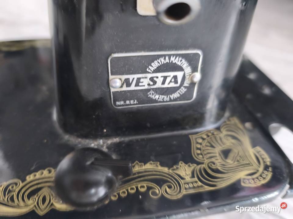 Stara maszyna do szycia Westa z PRLu Jelenia Góra sprzedam