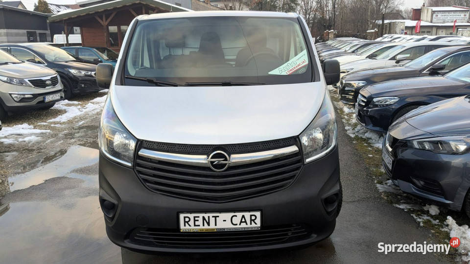 Opel Vivaro 16D145LongBezwypadkowyBUS 3Osoby ESP Częstochowa