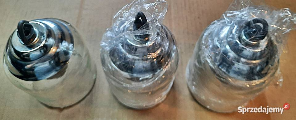 Oprawa oświetleniowa E 27 z lat PRL projekt Ostrów Wielkopolski