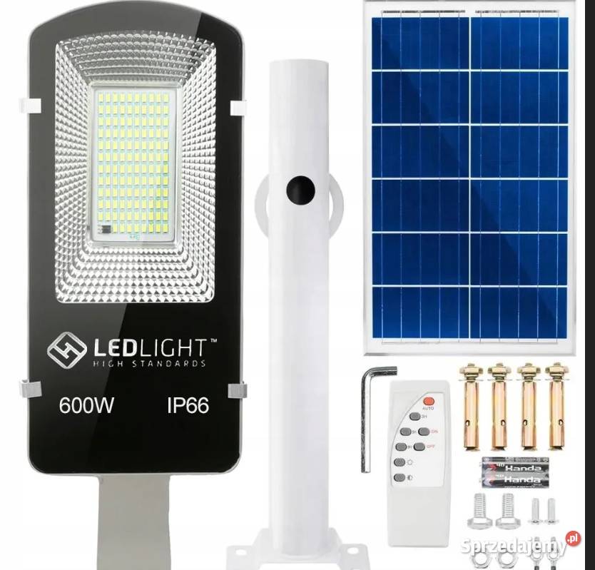 LAMPA SOLARNA LED LATANIA OGRODOWA ULICZNA MOCNA podkarpackie Rzeszów sprzedam