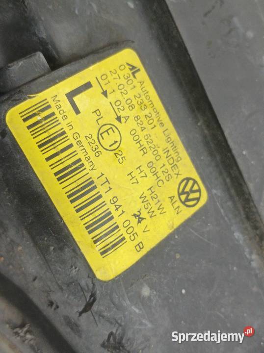 LAMPA PRZÓD LEWA 1T1941005B 0301233201 VW sprzedam