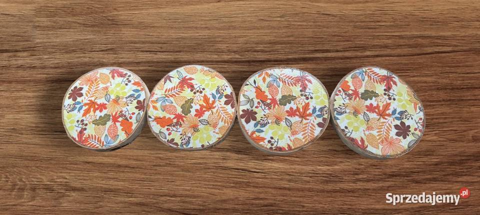 Komplet podkładek pod kubki decoupage Kraków