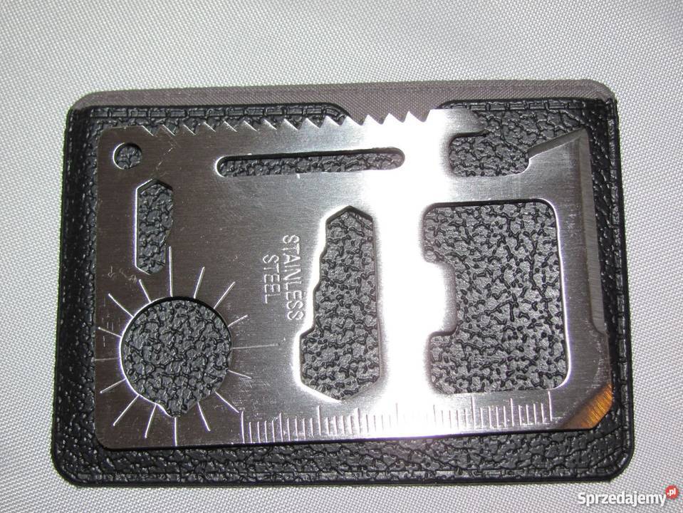 Karta survivalowa multitool karta przeżycia do Zamość