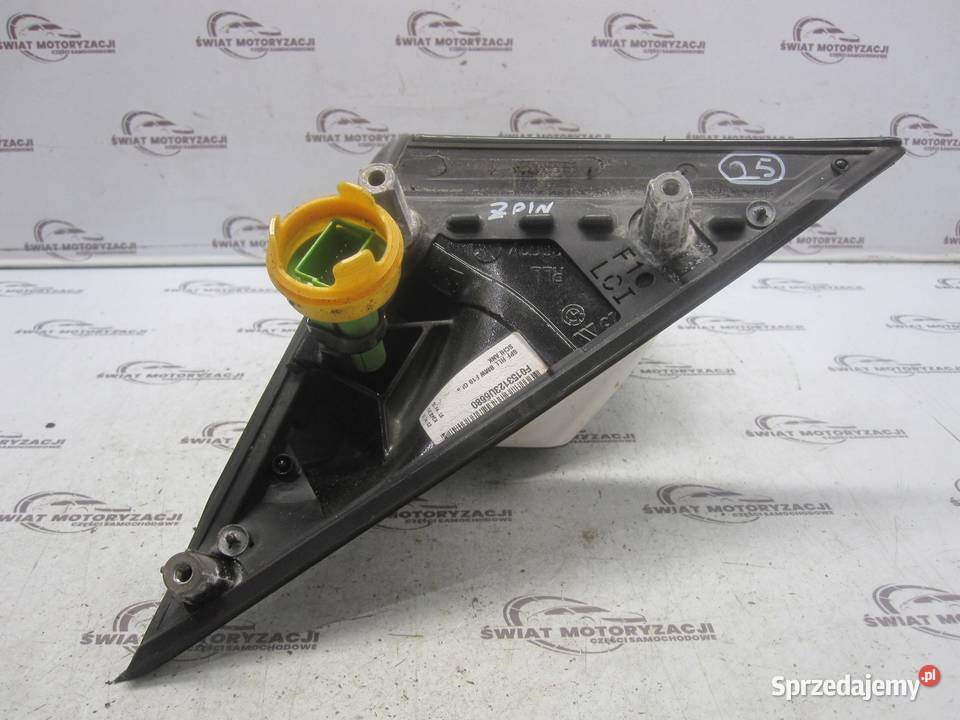 BMW F10 LIFT lusterko lewe 021141 7 PIN ANGLIK