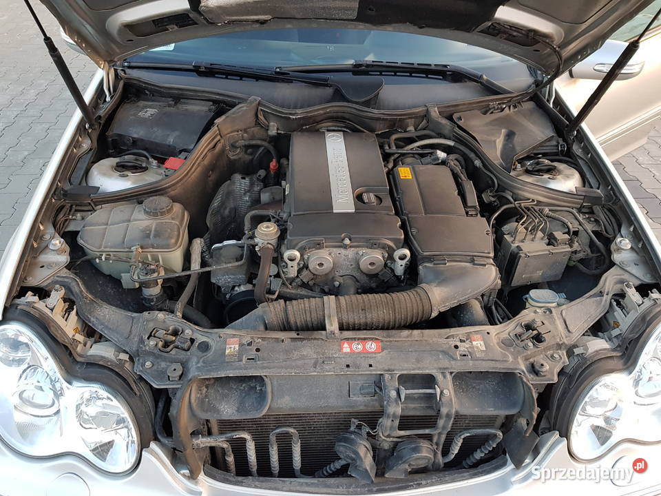 MercedesBenz Cklasa W 203 lift 18 Benzyna Sedan elektryczne lusterka Lublin