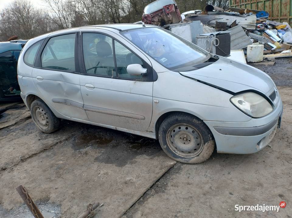 Szyba drzwi tylna prawa Renault Megane Scenic Boczne (drzwi) Zahajki-Kolonia