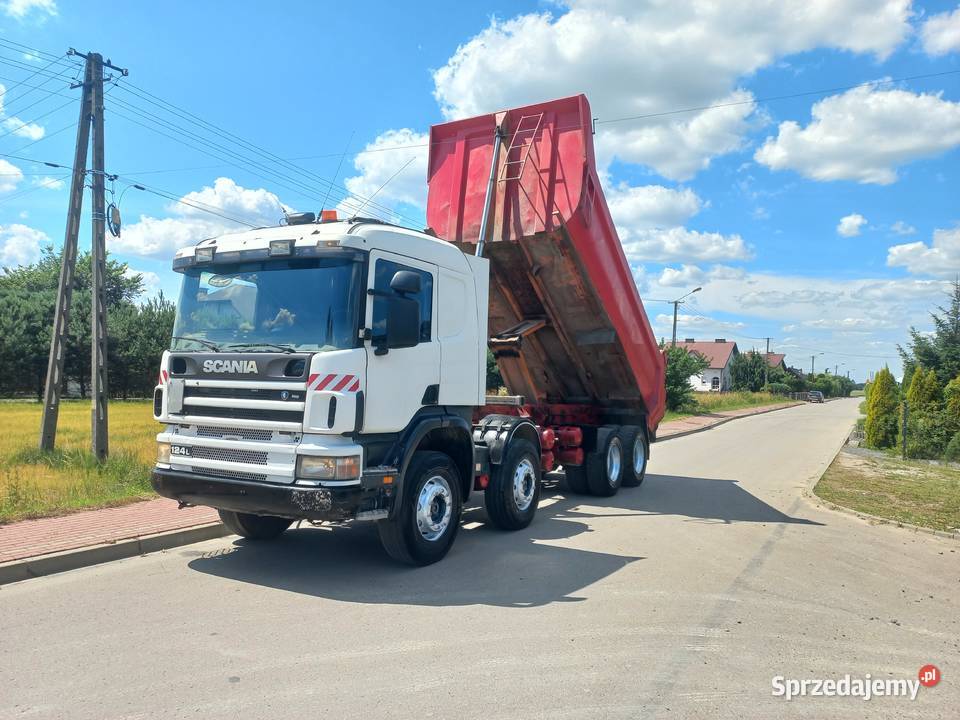 Scania 124 400 8X4 Wywrotka 4ośka Fajny Stan