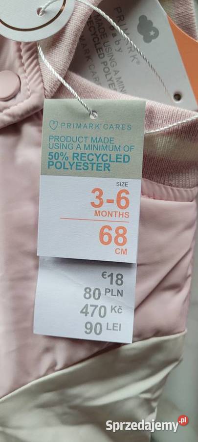 Piękny zestaw kurtka jesienno zimowa czapka Siedlce