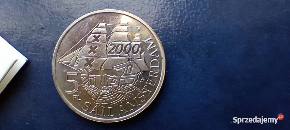 Stare monety 5 Floren 2000 Holandia 5 podkarpackie sprzedam