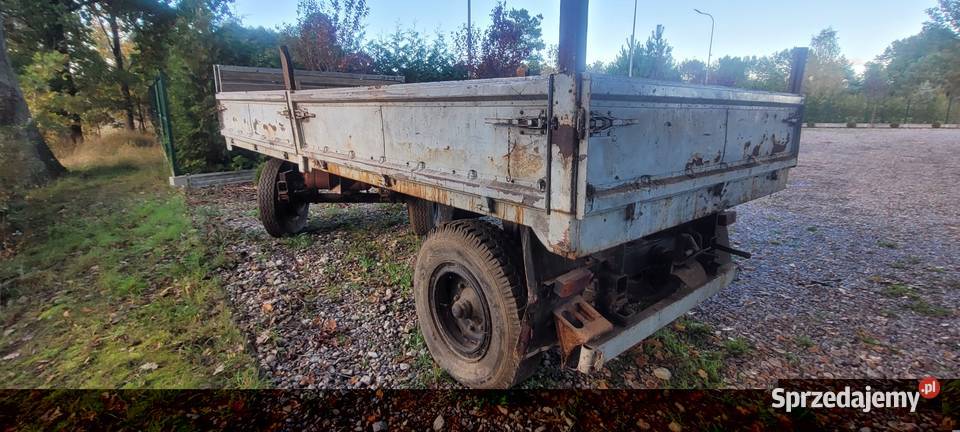 Przyczepa hw60 nieuszkodzony Huta Szklana sprzedam