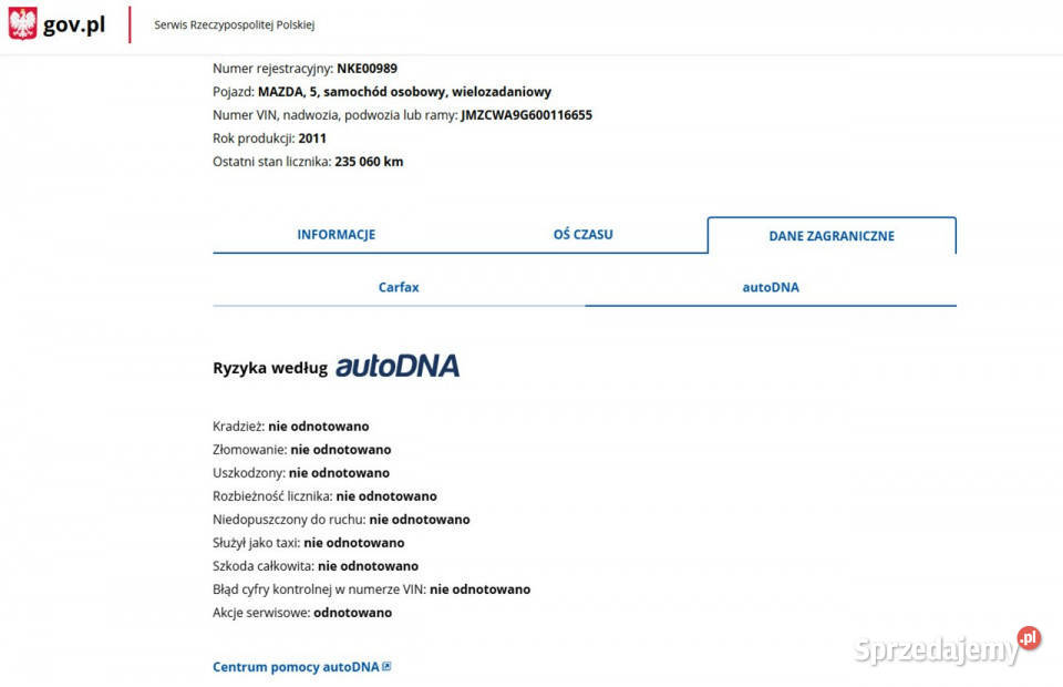 Mazda 5 20 Benzyna Moc 150 7Osobowy II 2010