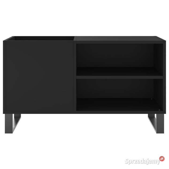 Szafka na płyty czarna 85x38x48 materiał Warszawa