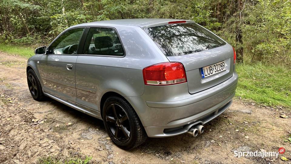 Audi A3 19 TDI BKC Sline Pakiet Plus Czarny kurtyny powietrzne Milejów
