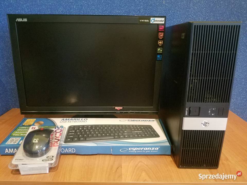 Komputer HP rp5800 i32120 HDD250GB WIFI podkarpackie Rymanów
