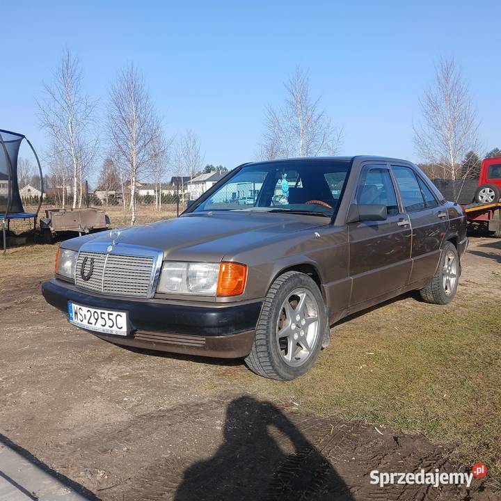 MERCEDES w201 20 Benzyna 1990r 190 mazowieckie Siedlce