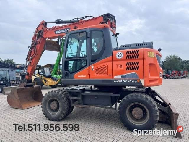 Koparka kolowa Doosan DX 165 W5 Warszawa sprzedam