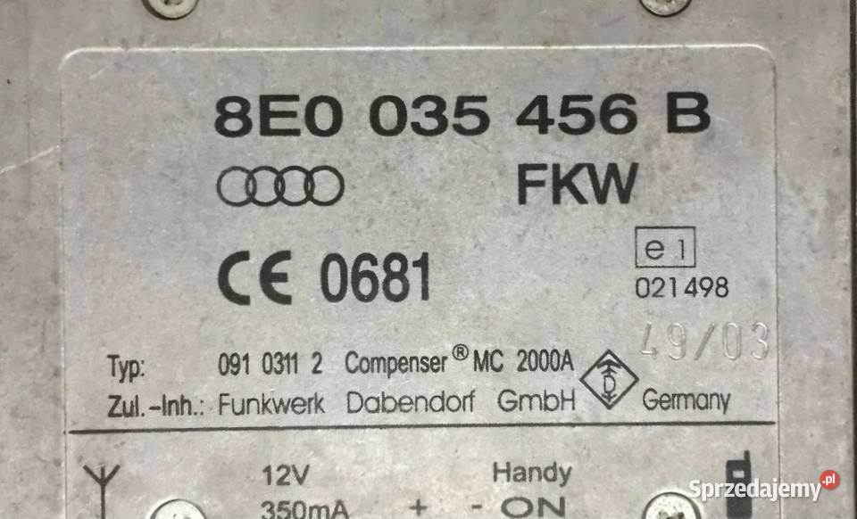 BOSE WZMACNIACZ AUDIO NAGŁOŚNIENIA RADIA ANTENY Działoszyce