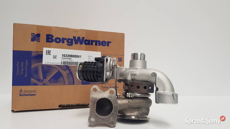 Nowa turbosprężarka BorgWarner KKK 16339880041 mazowieckie Siedlce