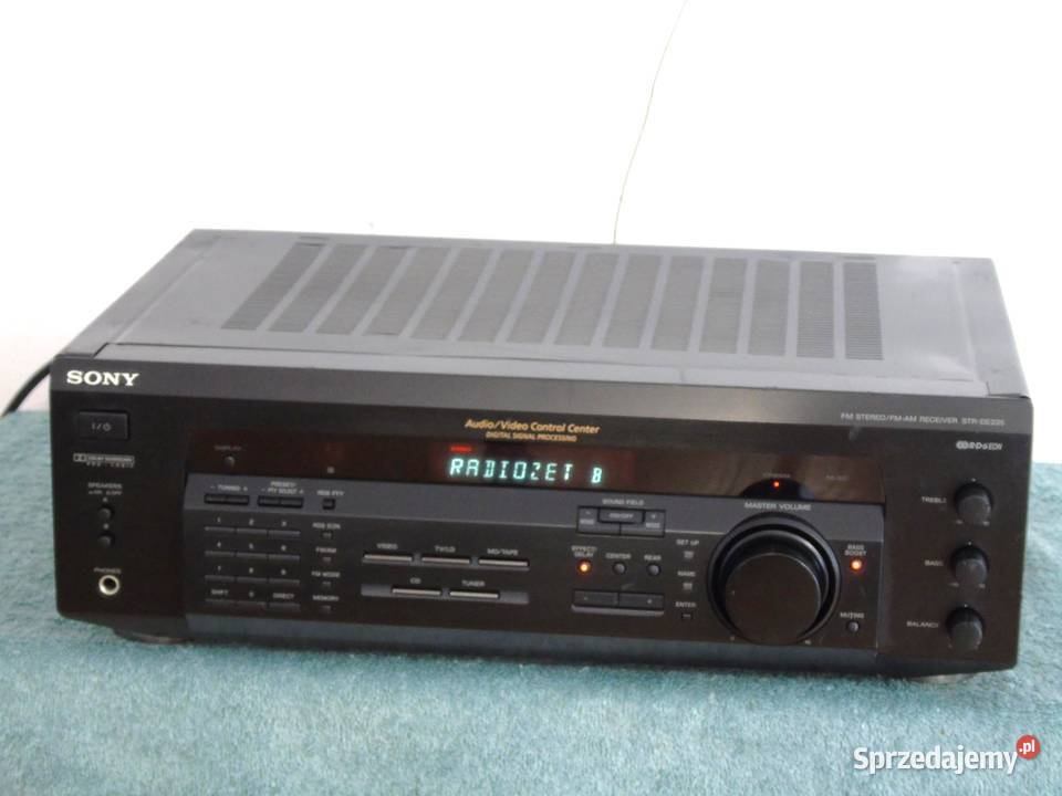 Wzmacniacz z radiem Sony STRDE235 RDS sprawny i Jasło