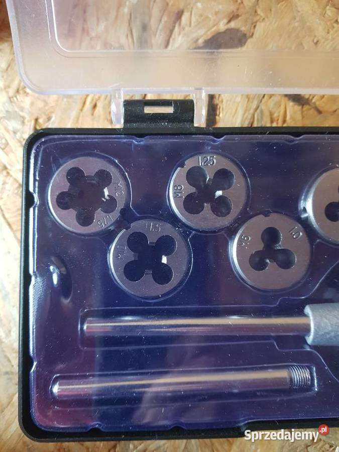 Narzynki warsztatowe 7 el do gwintowania Głogowa