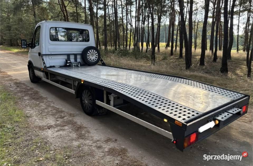 Renault Master autolaweta 25 dCi najazd laweta Grodziec