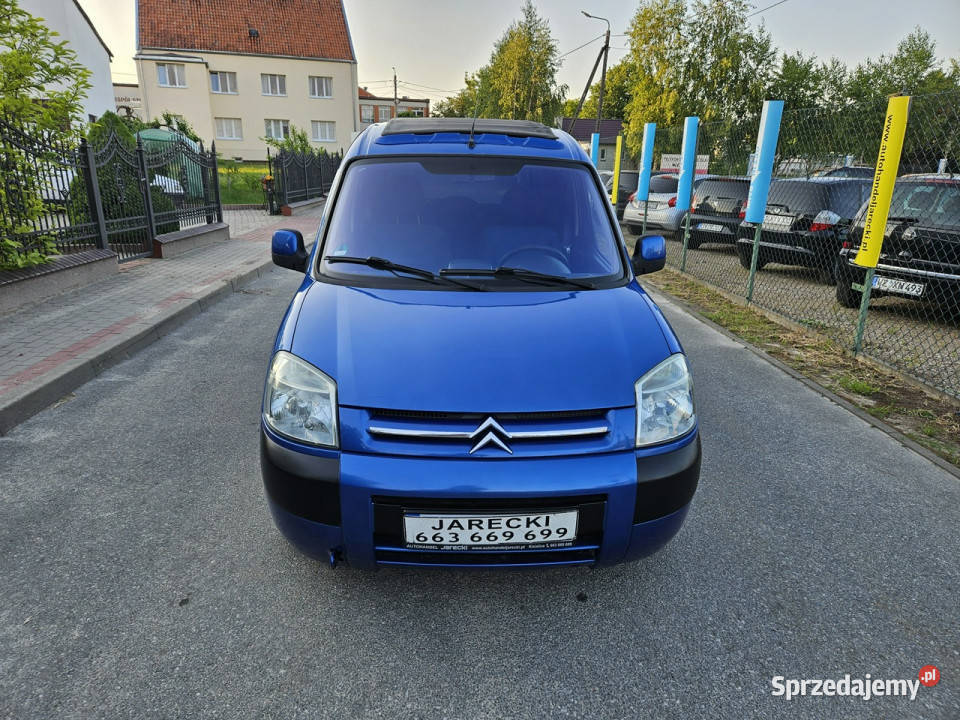 Citroen Berlingo Opłacony Zdrowy Zadbany manualna Kisielice