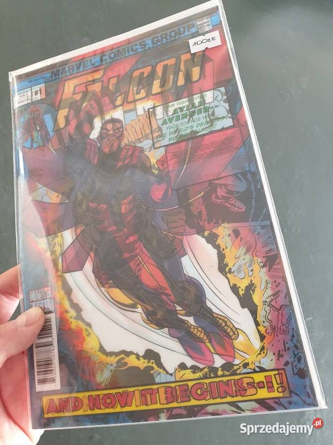 The Invincible IronMan Falcon komiks Marvel USA