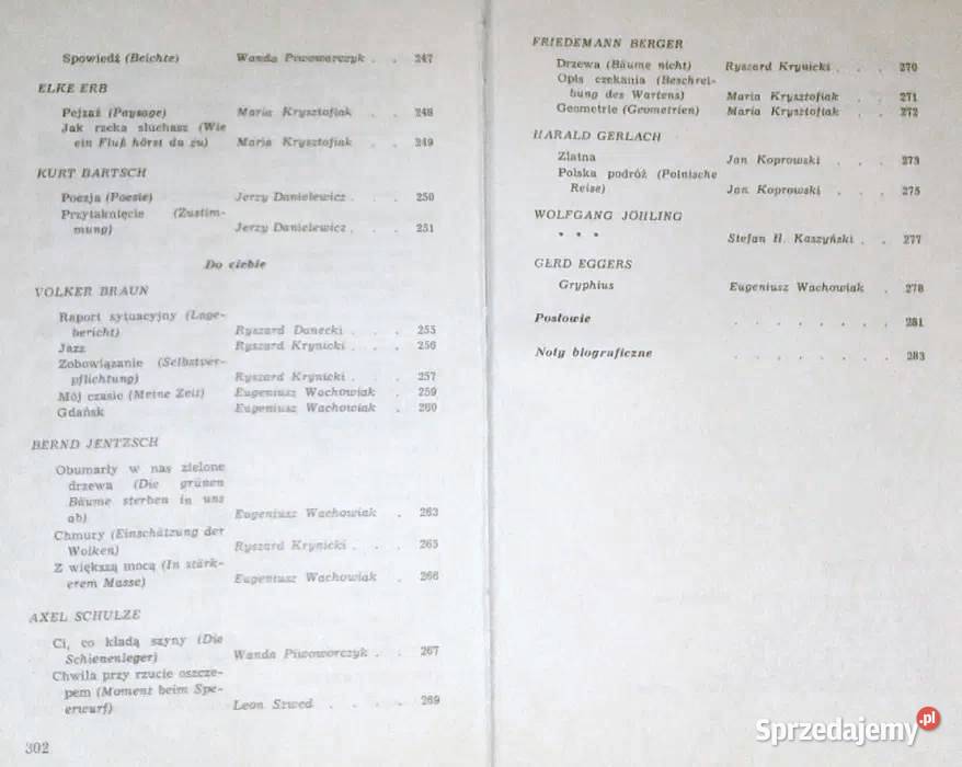 Dopowiedzenie świtu Antologia wierszy poetów NRD Chełm