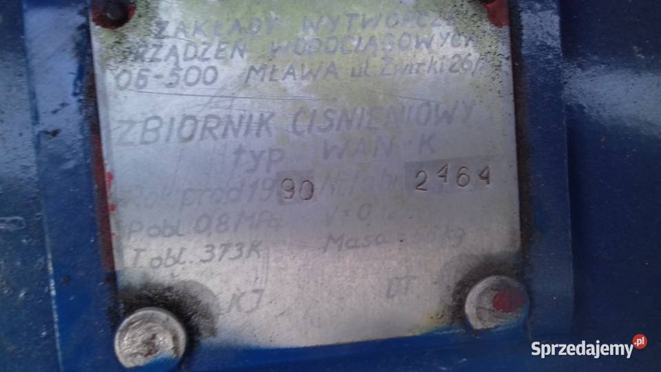 Sprężarka kompresor WAN 120l 20m3h wielkopolskie Poznań