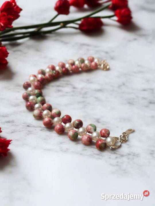 Bransoletka w stylu Boho z syntetycznego Sanok