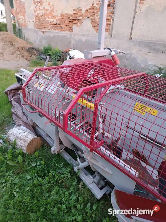 Piłołuparka półautomat kombajn do drewna BGU SSA opolskie Łowkowice