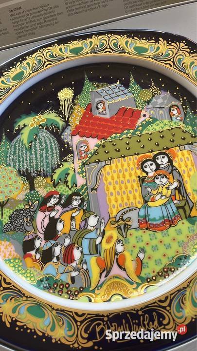 Patera Rosenthal 1983 Cicha Nic Święta Noc Bjorn Gdańsk