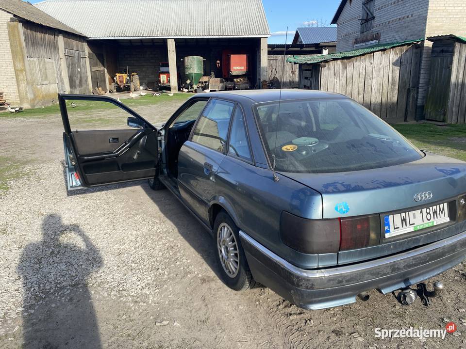 Audi 80 b3 Samochody osobowe lubelskie Lubiczyn