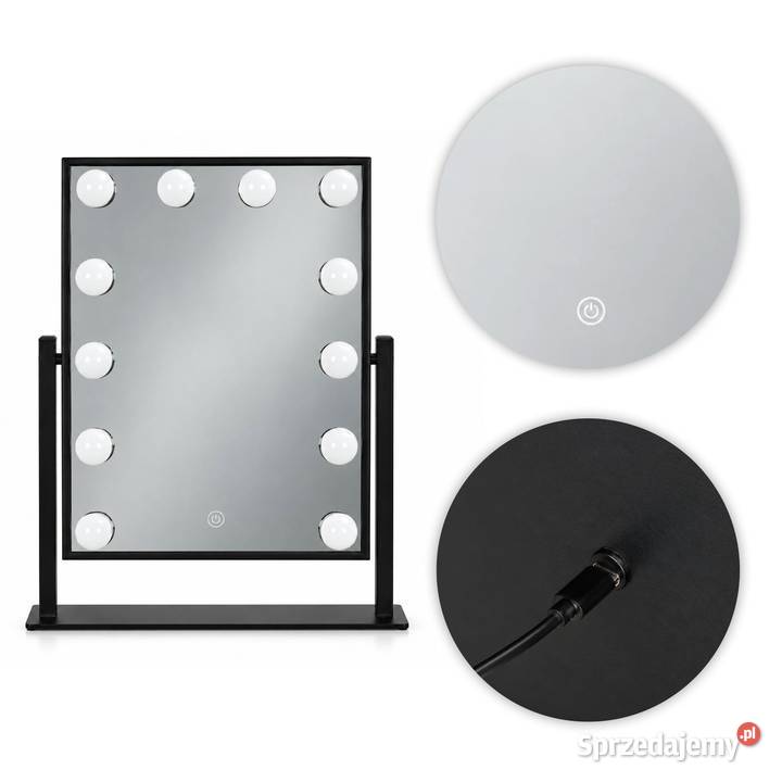 Lustro do makijażu LED