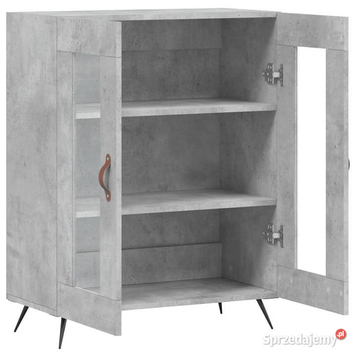 Szafka szarość betonu 695x34x90 materiał Warszawa