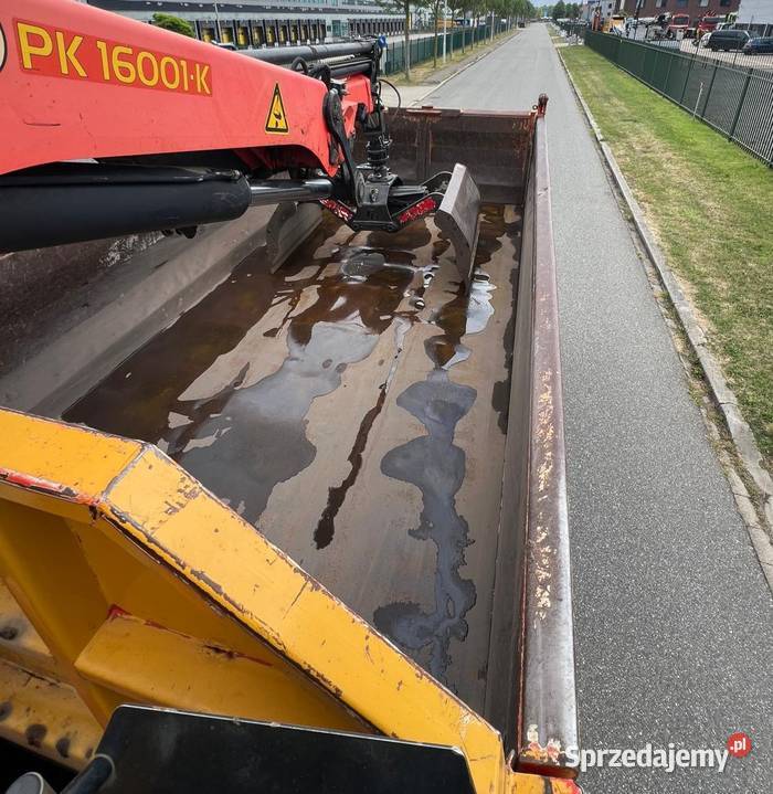 Wywrotka 6x6 z dzwigiem MAN Tgs 12703cm3 Warszawa