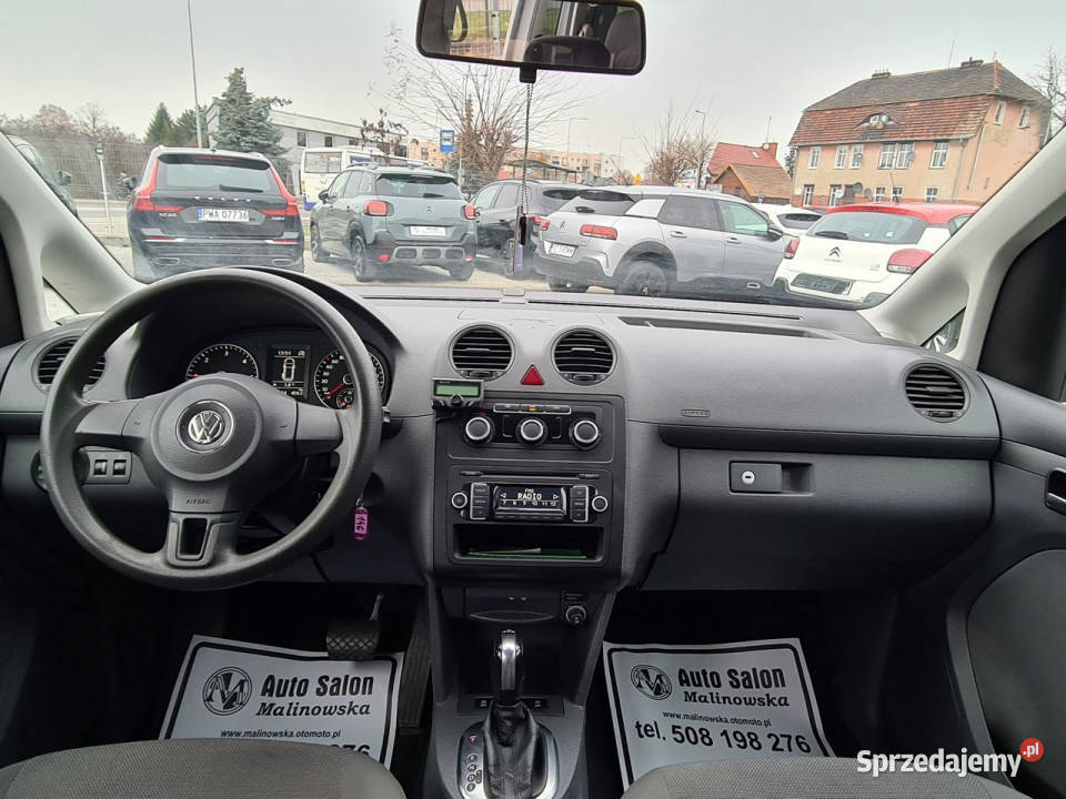 Volkswagen Caddy LONG Patforma Inwalidy Automat Zarejestrowany w Polsce Caddy Wągrowiec sprzedam