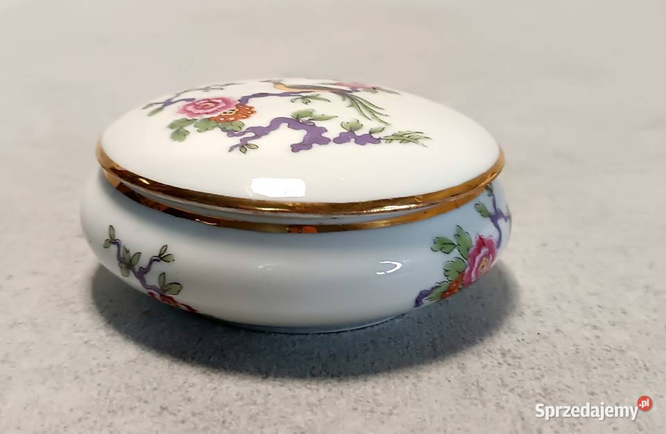 LIMOGES Pallas France Puzderko Puzdro Szkatułka Porcelana i szkło zachodniopomorskie Dobrzany