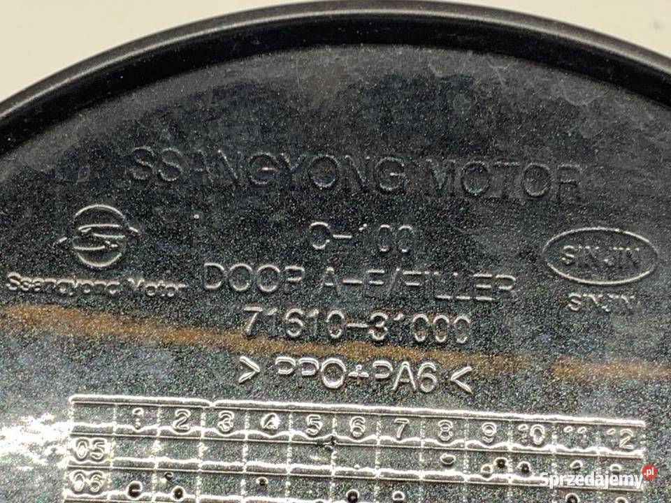KLAPKA WLEWU PALIWA SSANGYONG ACTYON SUV osobowe