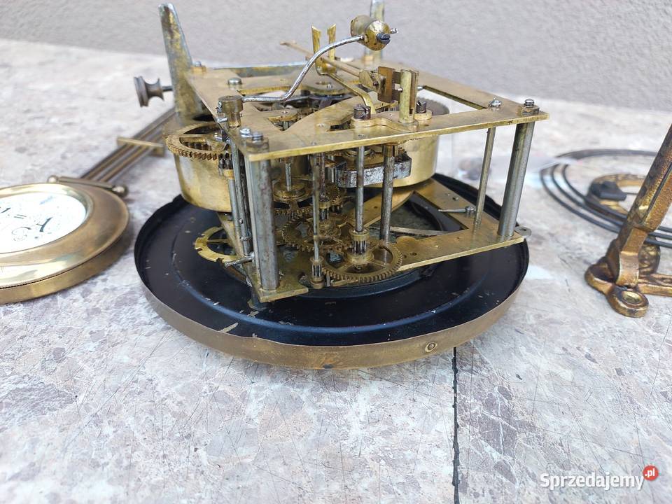 174 Zestaw mechanizm starego małego zegara Tczew sprzedam