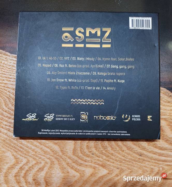 Autograf Bedoes 2115 Kubi Aby Śmierć Miała 1 płyta Koszalin