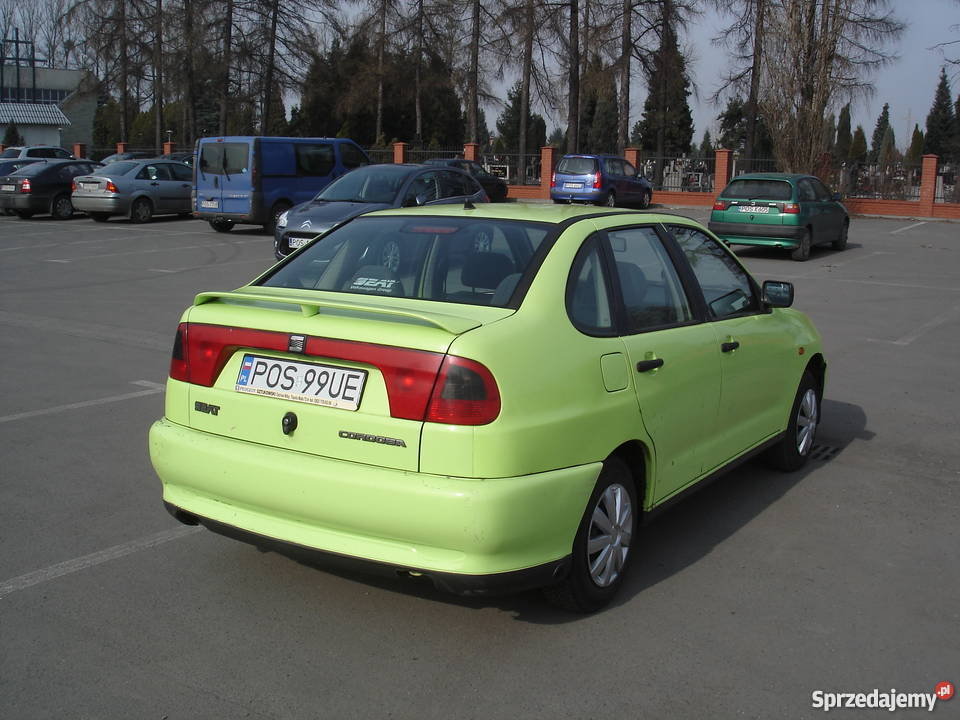 Seat cordoba 97 benzyna+gaz Ostrów Wielkopolski - Sprzedajemy.pl