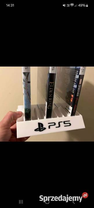 Stojak na gry PlayStation 5 organizer 5 łódzkie
