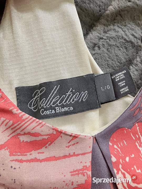 Mini kolorowa sukienka boho Collection Costa sprzedam