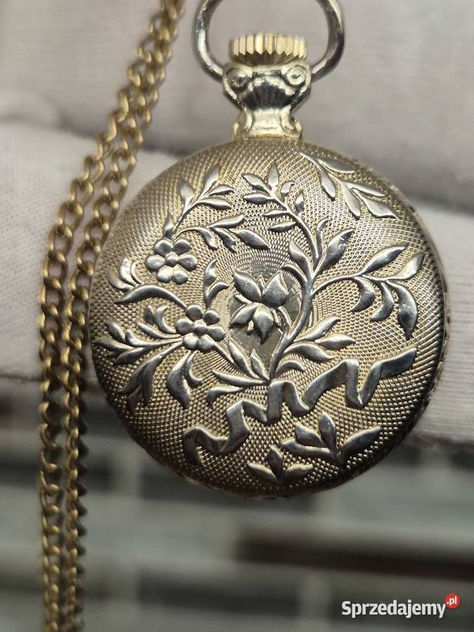 Damski zegarek naszyjnikwisiorek Glashutte Chorzów