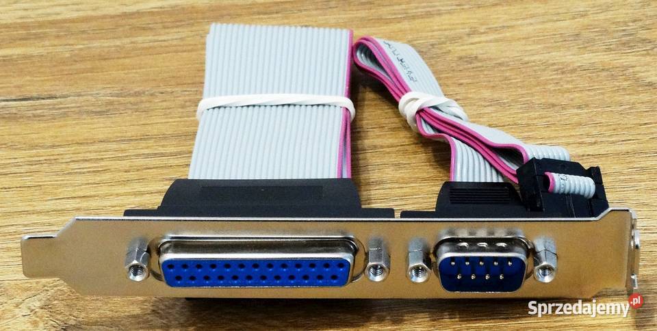 Śledź PCI z portem szeregowym RS232 COM 9pin i Internet i komunikacja Gliwice