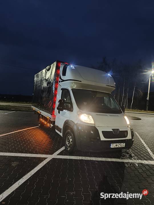 Peugeot Boxer Plandeka 10ep Zielonka