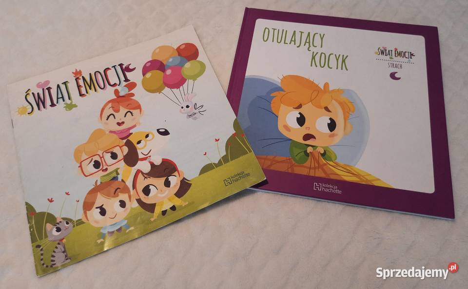 Otulający Kocyk Świat Emocji Strach Hachette śląskie sprzedam