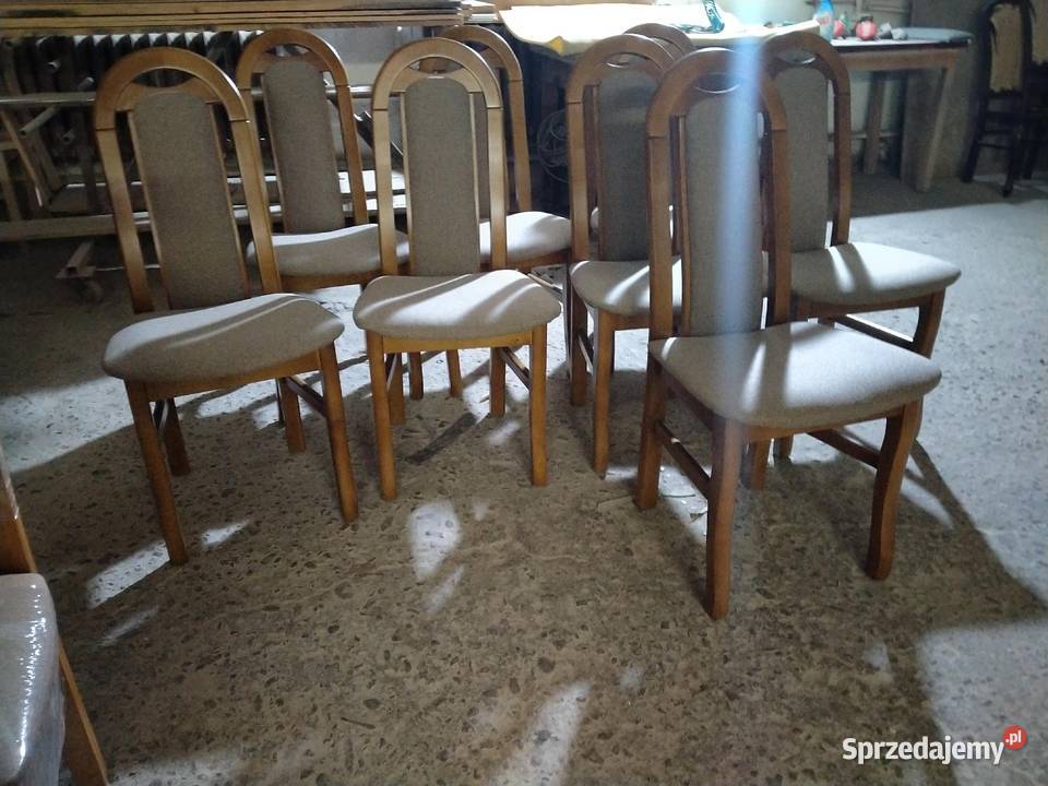 Nowoczesne krzesła bukowe Krzesła Zduńska Wola sprzedam