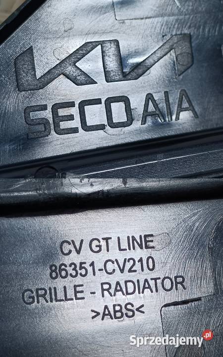 KIA EV6 GT LINE GRILL ATRAPA ZDERZAKA PRZÓD Pleszew